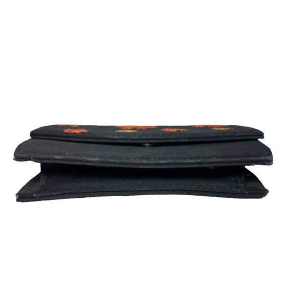 VINTAGE Fall Leaves Autumnal Box Crossbody Bag - Picture 2 of 6